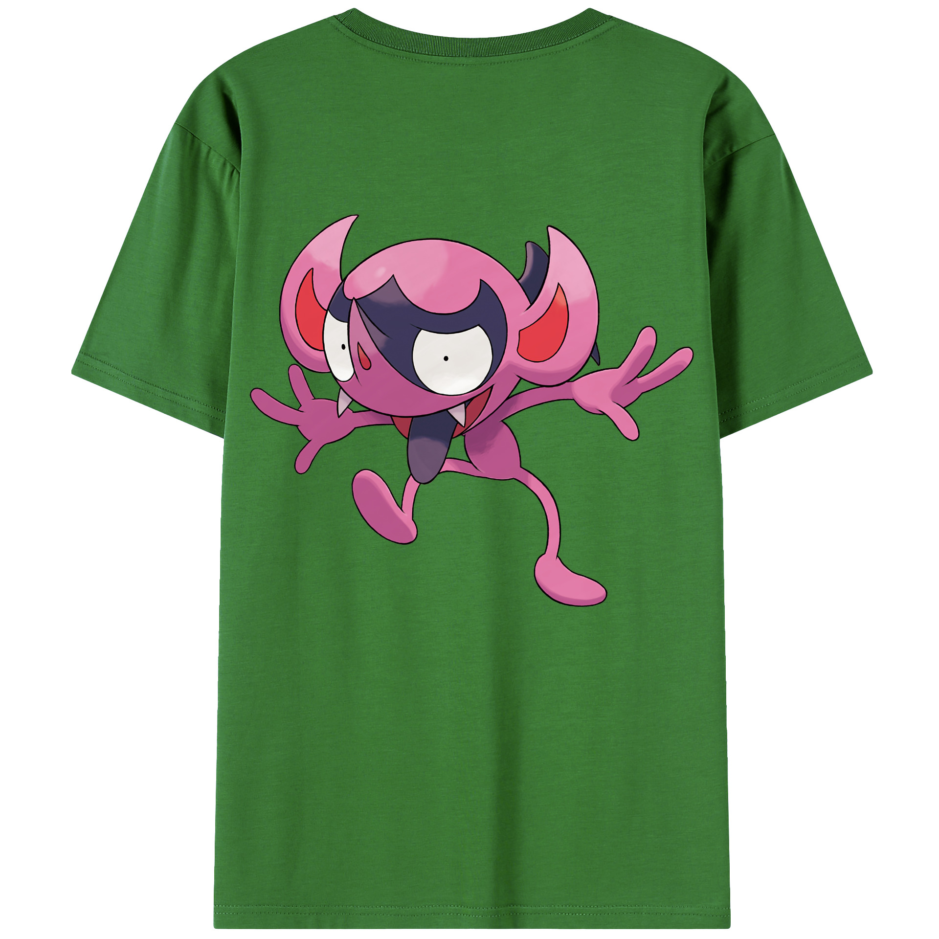 （画像用） ポケットモンスター Pokémon レディース半袖Tシャツ(バックプリント)